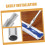Threaded Broom Handle Tip Replacement Adapter with Secure Threaded Connection for Versatile Poles 3
