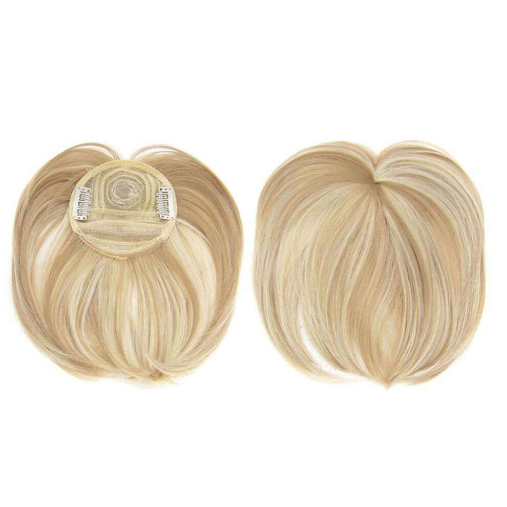 Heat Resistant Synthetic Hair Extensions Clip In Blunt Bangs 6 Inch Brown Black Fake Fringe