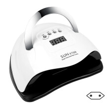 UV LED Nail Polish Light, Large LCD Touch Screen for Clear Curing Times, Work Well with All Nail Gels Ideal for Salon or Home Use
