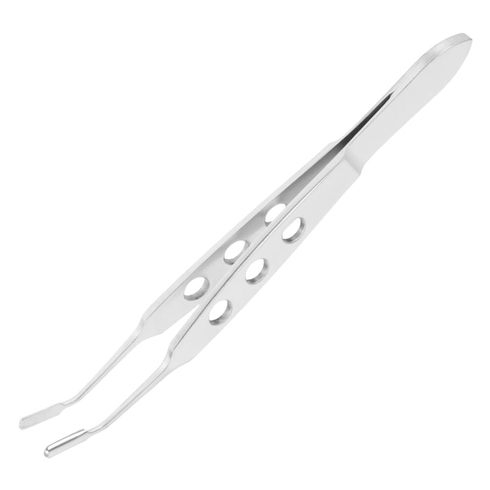 Stainless Steel Meibomian Gland Expressor Forceps with NonSlip Grip for Professional Eyelid Massage and Eye Care