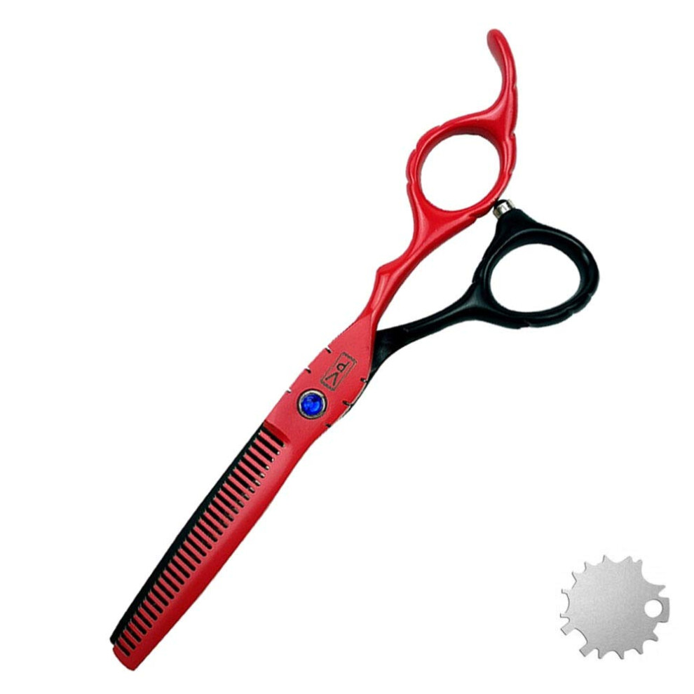 Hair Cutting Scissors Set with 6 Inch Professional Thinning Shears for Barber Salon