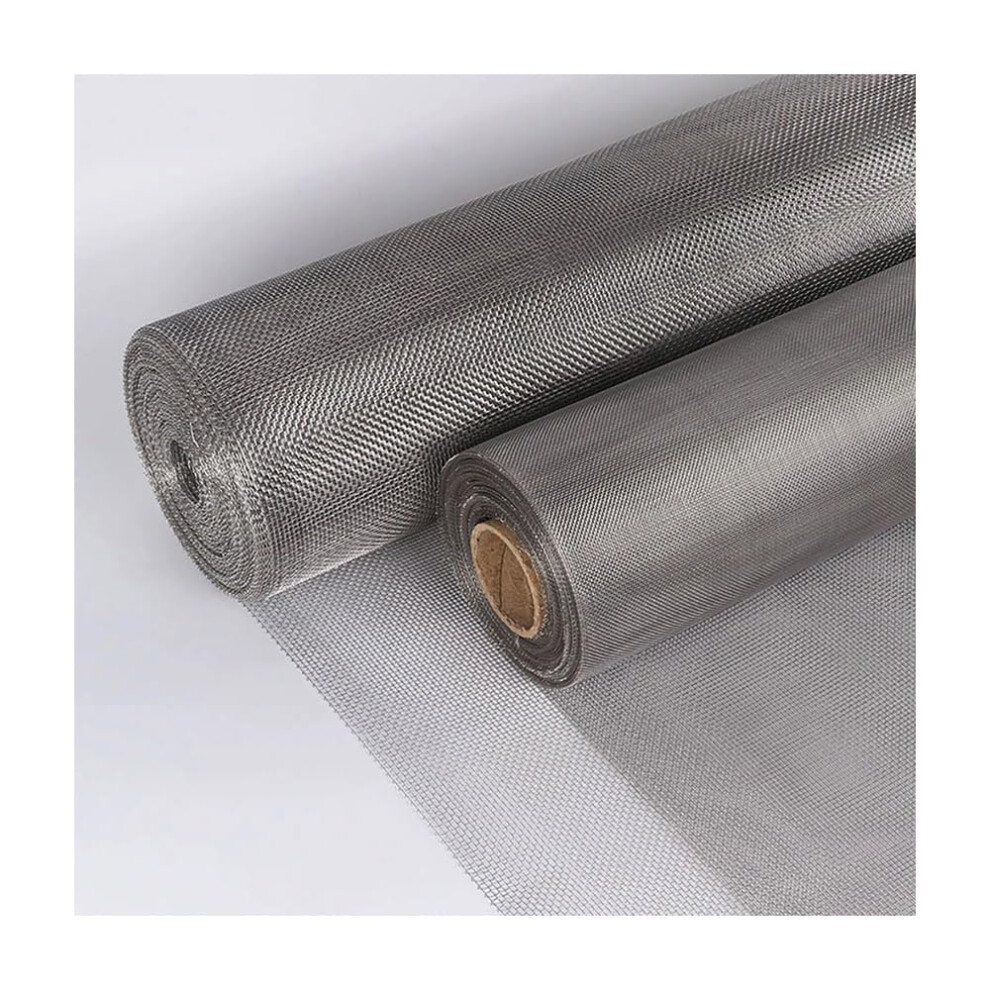 304 Stainless Steel Wire Mesh Sheet 80 Mesh, Fine Woven Filter Screen For Corrosion Resistant Filtration 50Cm X 100Cm 9164114104069