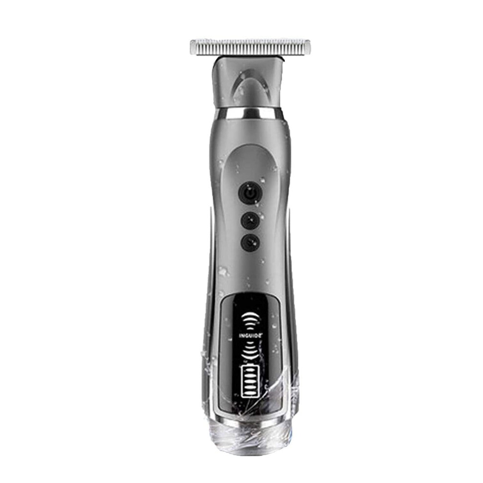 Hair Clippers for Men Cordless Waterproof Beard Trimmer Low Noise Ceramic Blade Adjustable Length