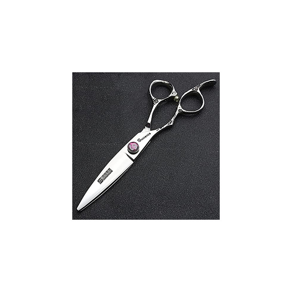 Left Hand Hair Cutting Scissors 6 Inch Japanese Steel Shears with Precision Blades and Ergonomic Grip