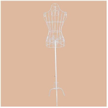 Female Mannequin Dress Form with Height Adjustable Stand and Detachable Torso for Clothing Display