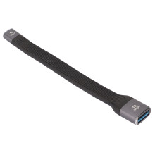 Duurzame, flexibele, draagbare USB-C naar USB-adapter, ondersteunt externe USB-apparaten voor plug-and-play. USB 3.0 naar USB-C-adapter met