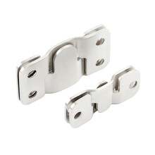 Picture Frame Hanging Hooks Stainless Steel Hidden Interlocking Clips 4pcs Strong Load Capacity