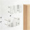 Picture Frame Hanging Hooks Stainless Steel Hidden Interlocking Clips 4pcs Strong Load Capacity 2