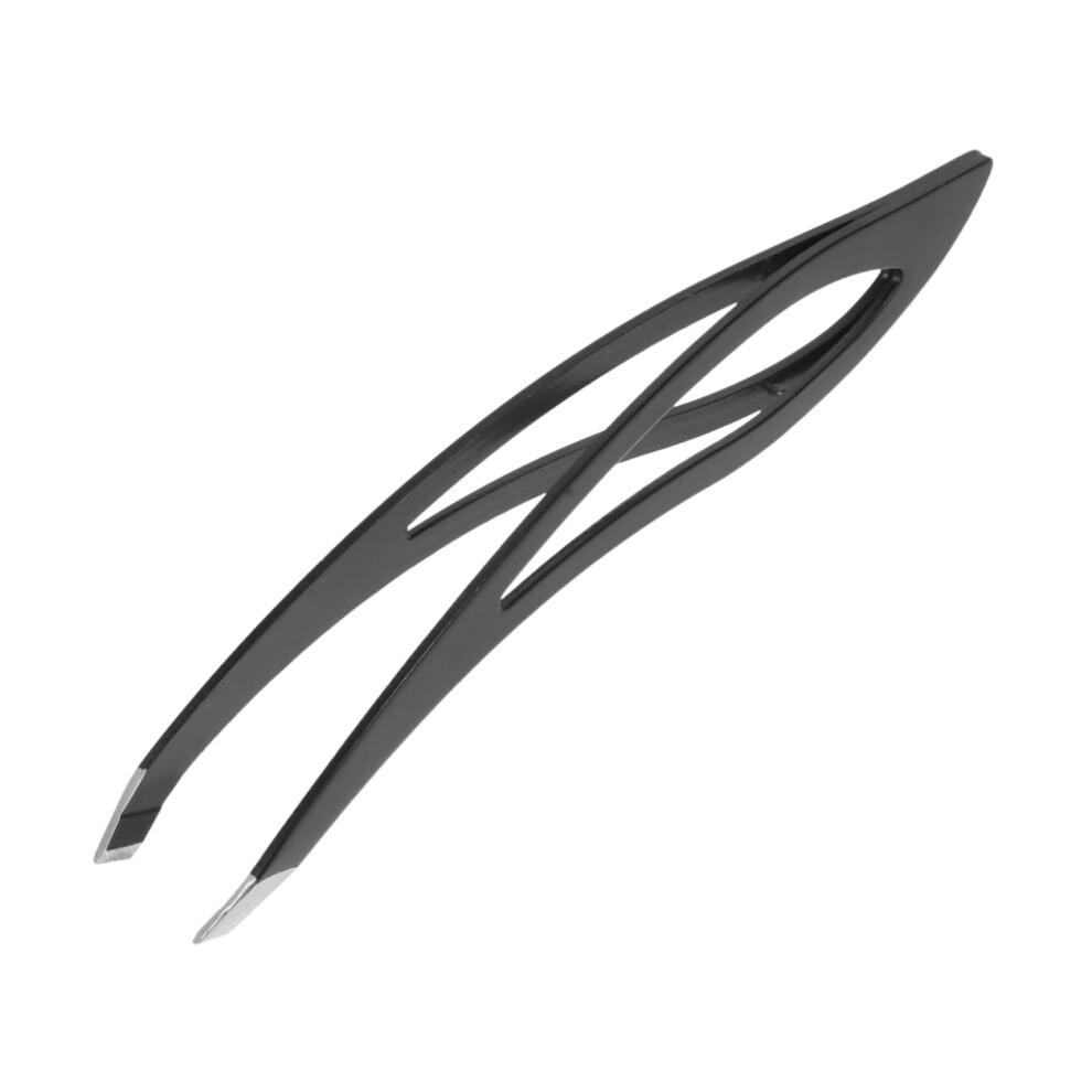 Stainless Steel Eyebrow Tweezers with Precision Tip for Facial Hair Removal for Women and Men