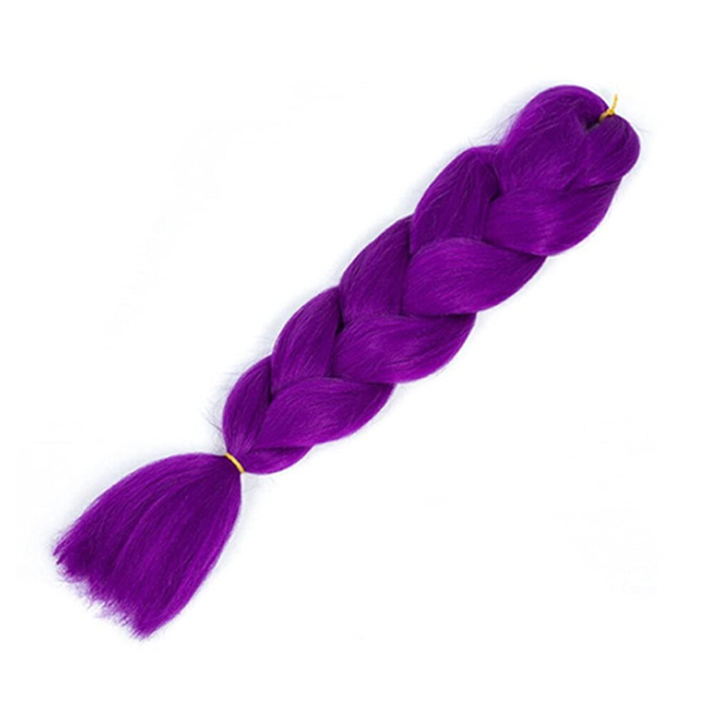 24 Inch Ombre Jumbo Braiding Hair Extensions Synthetic Fiber for Instant Volume and Natural Look