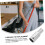 2pcs Metal Threaded Mop Handle Replacement Kit with Durable BreakResistant Tip for Broom and Cleaning Tools 3