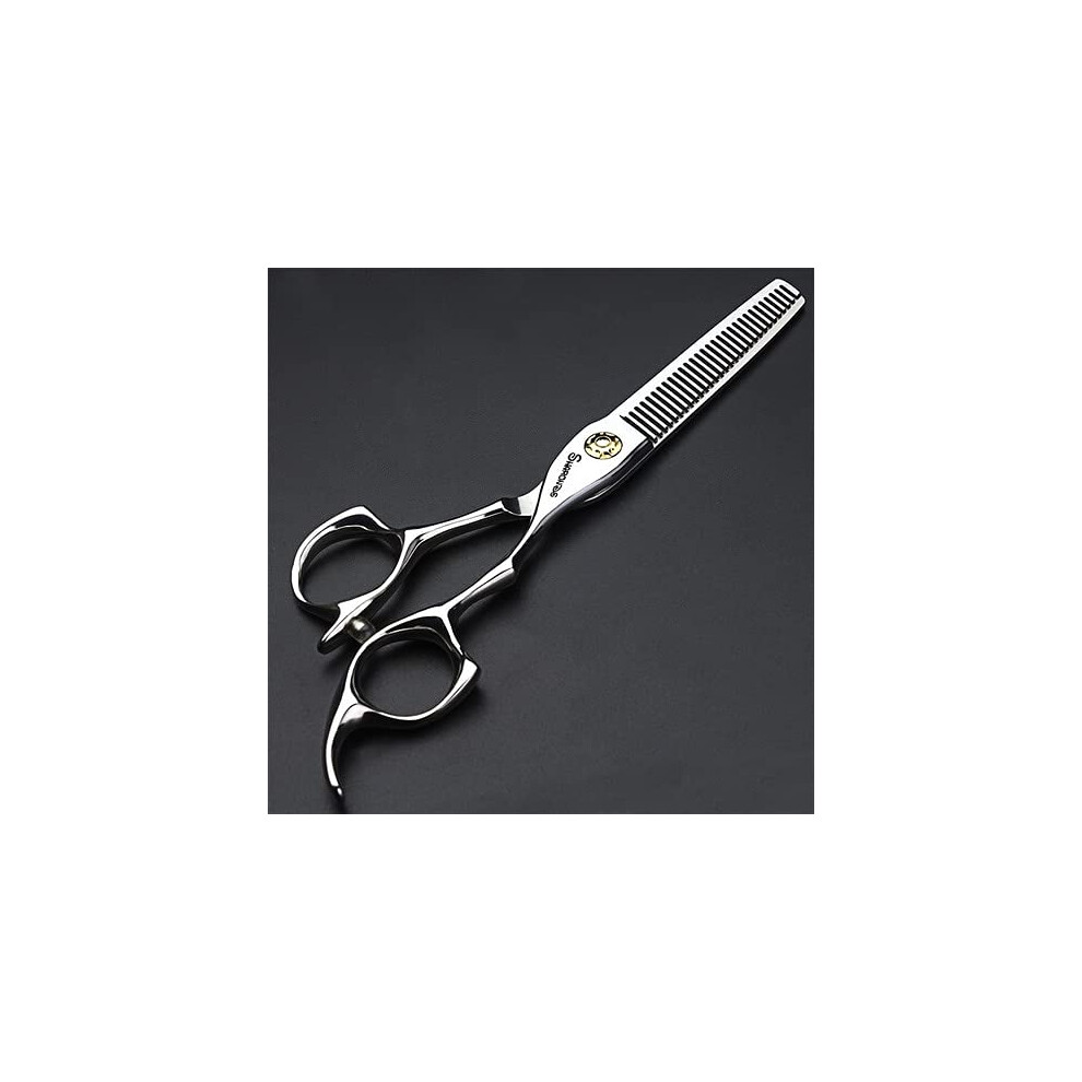 Professional Hair Thinning Scissors 6 Inch with Precise Control and Ergonomic NonSlip Grip