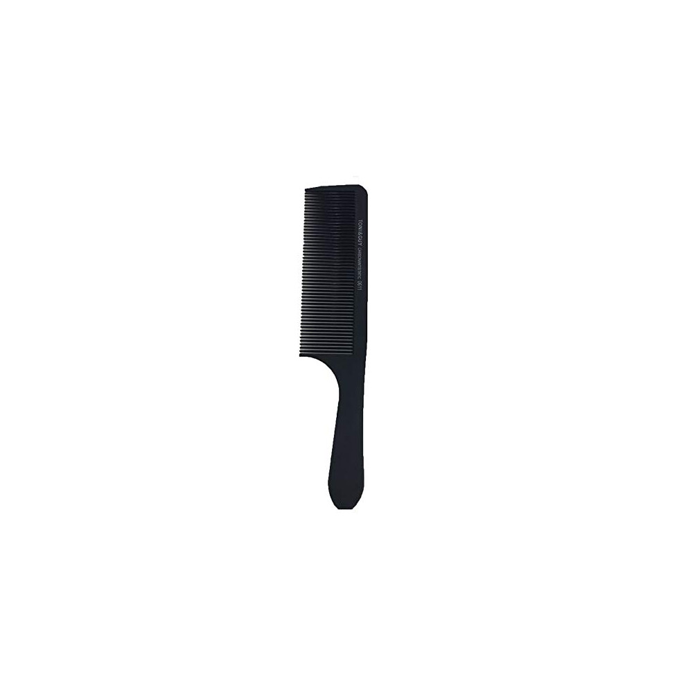 Unisex Hairdressing Comb For Precise Hair Sectioning, Plastic Barber Styling Comb For Salon And Home Use