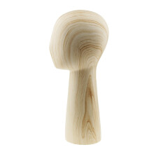 Mannequin Head Stand with Stable Base, Lightweight Fiberglass Wig Display for Hats and Scarves