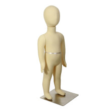 Child Dress Form with PinFriendly Soft Body and Stable Metal Base, Kids Mannequin for Clothing Display (9 Years Old)