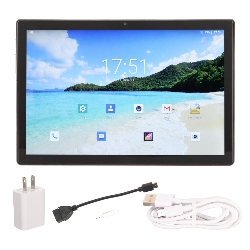 Wifi 6 Android Tablet, Face Unlock Hd Ips Touch Screen Octa Core Processor Long Lasting Battery Dual Camera Expandable Storage High Performance 9138057395013