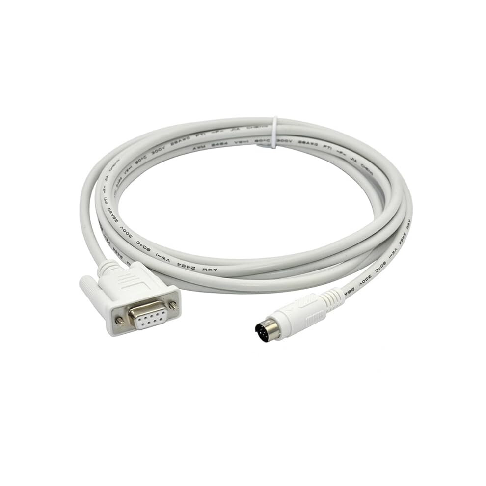 Plc Communication Cable 2M For Md204l Op320a Hmi Display To Xc Series Stable Secure Connection White 9174973396253