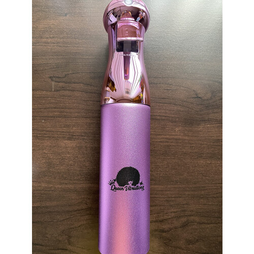 Purple Continuous Spray Bottle for Hair Styling and Quick Curl Refresh 1