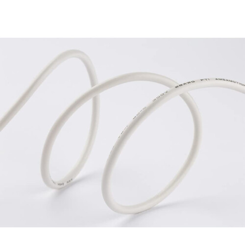 PLC Programming Cable for Delta HMI TK6070 Series FX PLC, 3m Durable White Communication Cord 2
