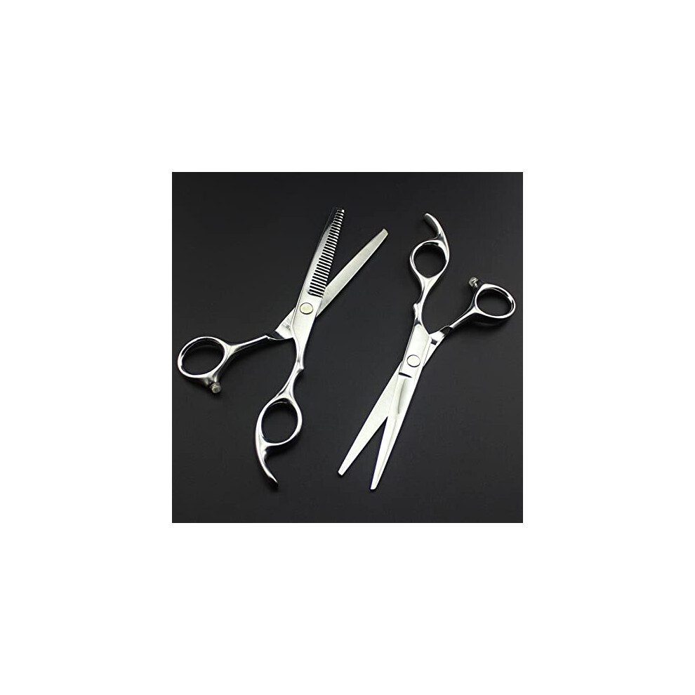 Professional Hair Cutting Scissors Set 6 Inch Japanese Steel Barber Scissors with Ergonomic Grip for Precision Trimming