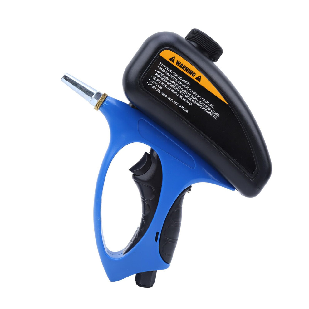 Sandblaster Gun Kit With Large 510Ml Capacity For Rust Removal And Surface Cleaning 9164114112309