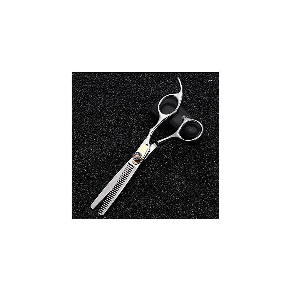 Hair Cutting Scissors Gold 6 Inch Japanese 440C Professional Barber Shears with Precision Blades