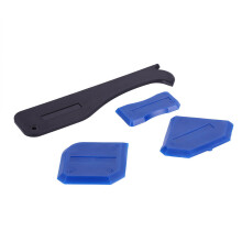 Sealant Finishing Tool Set Silicone Caulk Applicator And Remover Kit For Grouting Residual Glue Cleaning Multiple Edge Profiles Reusable Tools For
