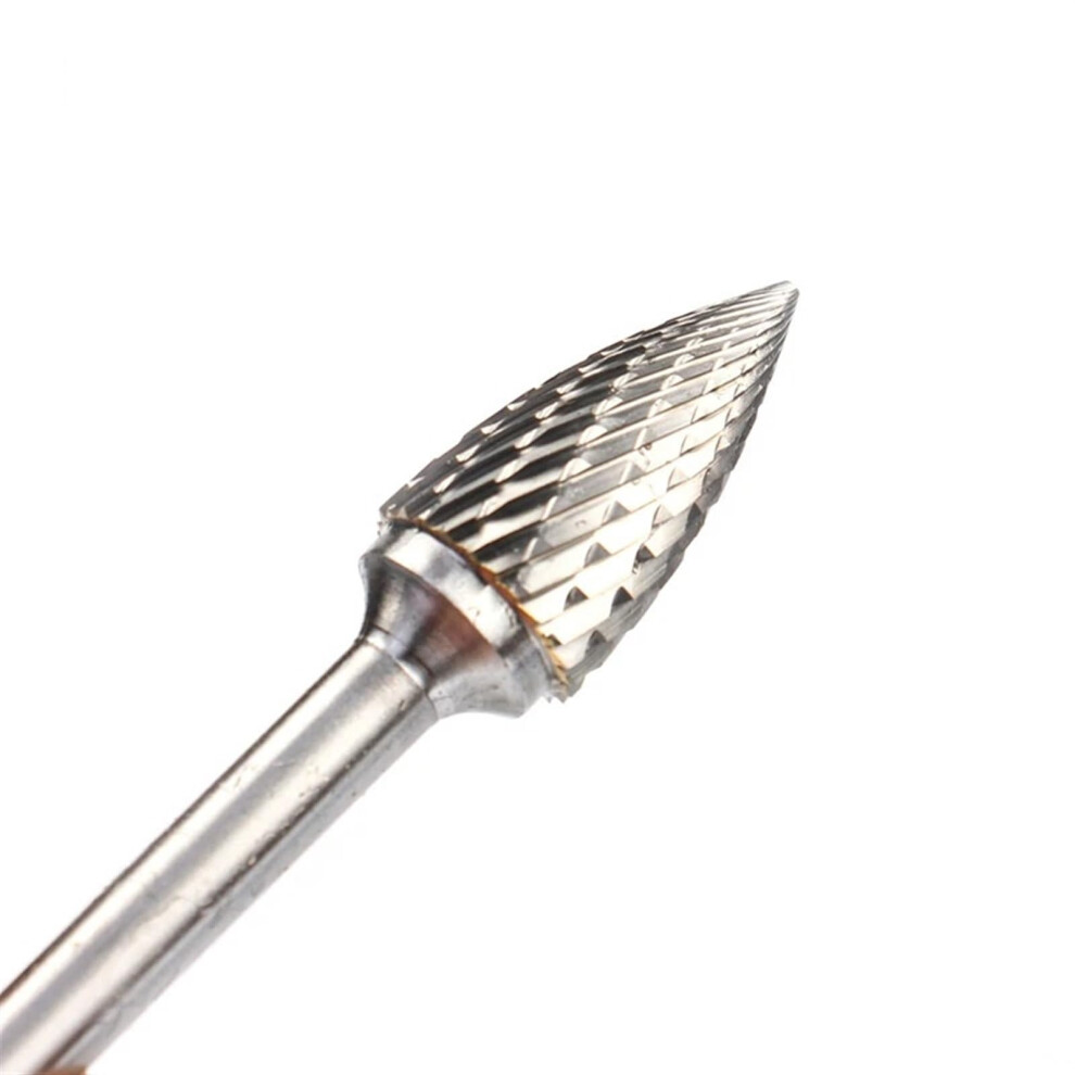 Tungsten Carbide Rotary File Gx1425m06 Double Slot Alloy Burr For Wood And Metal Carving Grinding 9365369366572