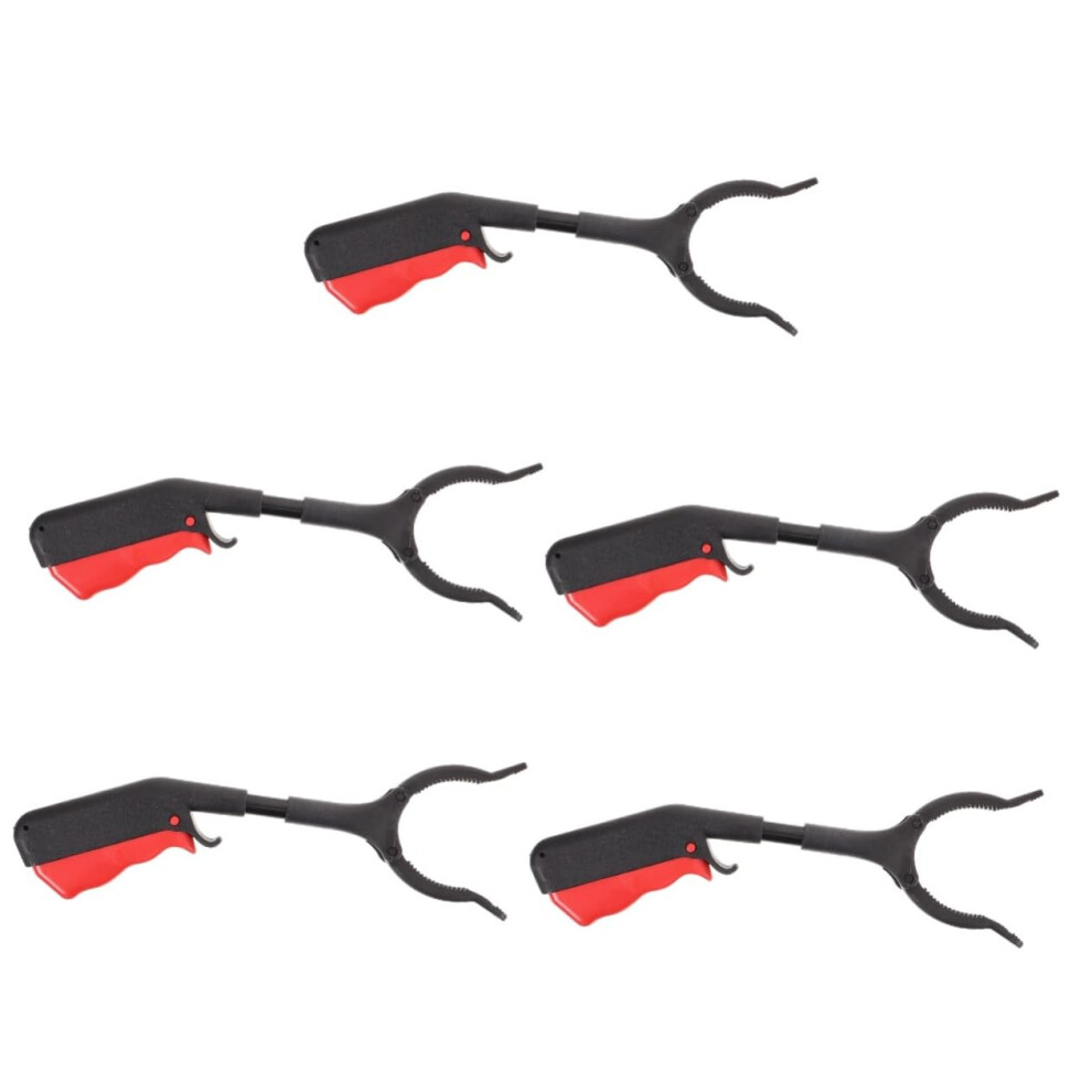 Trash Picker Grabber Tool 5pcs Heavy Duty Long Reach with Ergonomic Handle for Easy Litter Removal
