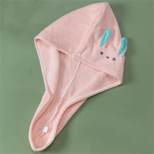 Hair Drying Towel for Women Microfiber Hair Turban Soft Absorbent Wrap Low Lint Plush Cartoon