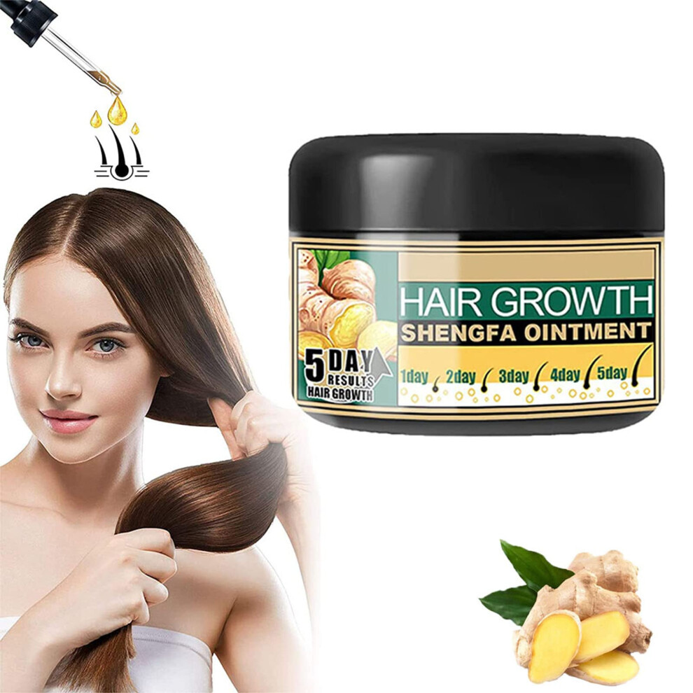 Cream Ginger Hair Growth 30G Hair Growth Treatment For Thicker Hair And Scalp Moisture Therapy