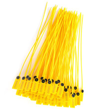 Container Security Seal Yellow PP Steel Trailer 40cm Tamper Evident Durable Polypropylene Body