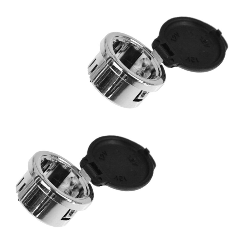 Front Replacement Pair Direct Fit Receptacle Cap And Retainer Ring For Chevy Silverado 1500 2500Hd 3500Hd 0714 9365369370500