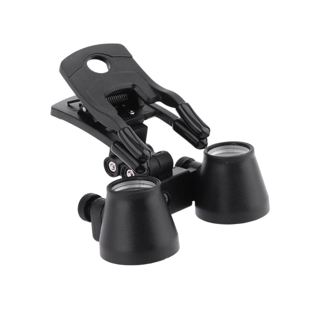 Dental Loupes 2.5X 3.5X Headband Magnifier with Clear Optical Glass Lens for Dentists and Jewelers