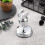2pcs Adjustable Suction Shower Head Holder No Drill Wall Mount Removable Handheld Bracket for Bathroom 3