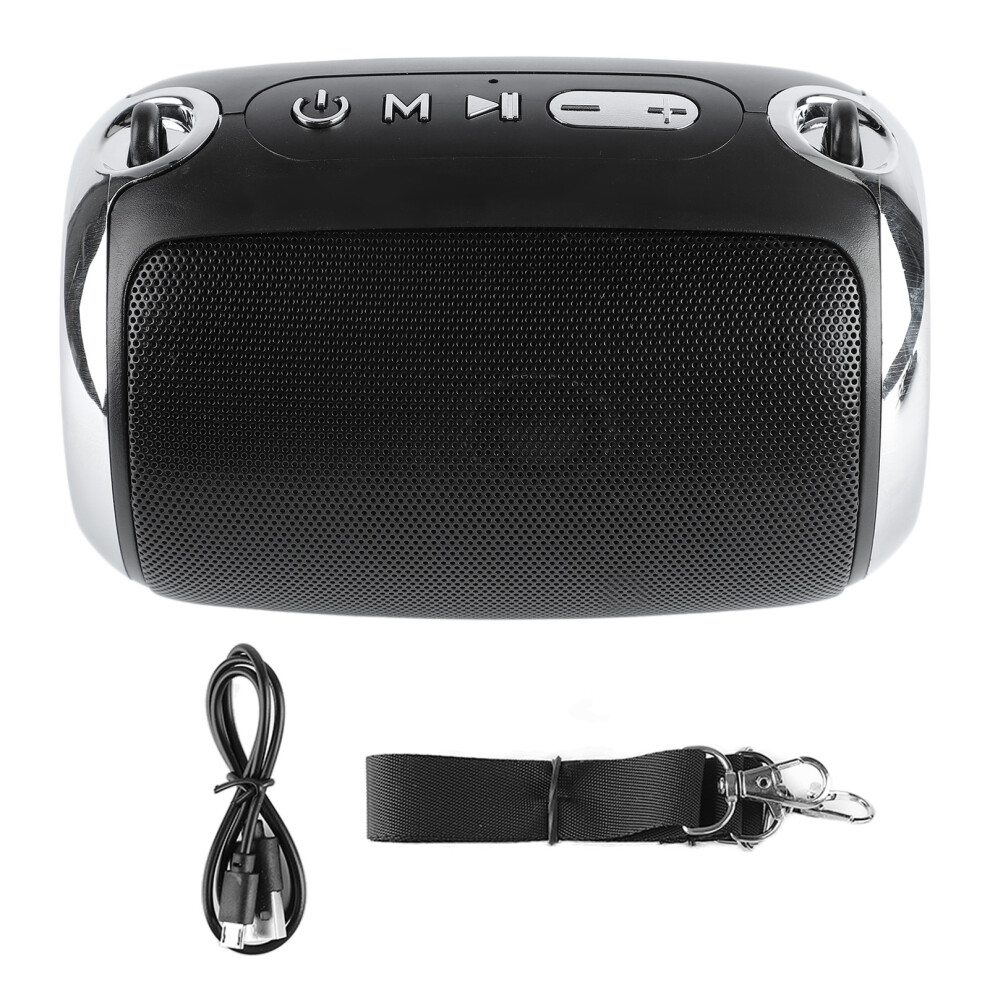 Rich Bass Bluetooth Speaker, Portable Design With Noise Reduction And Dynamic Sound, Supports Fm Radio For Indoor & Outdoor Entertainment 9482828864377