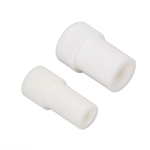 10 Pairs Saliva Ejector Converter, White Strong/Weak Suction Adapters 1