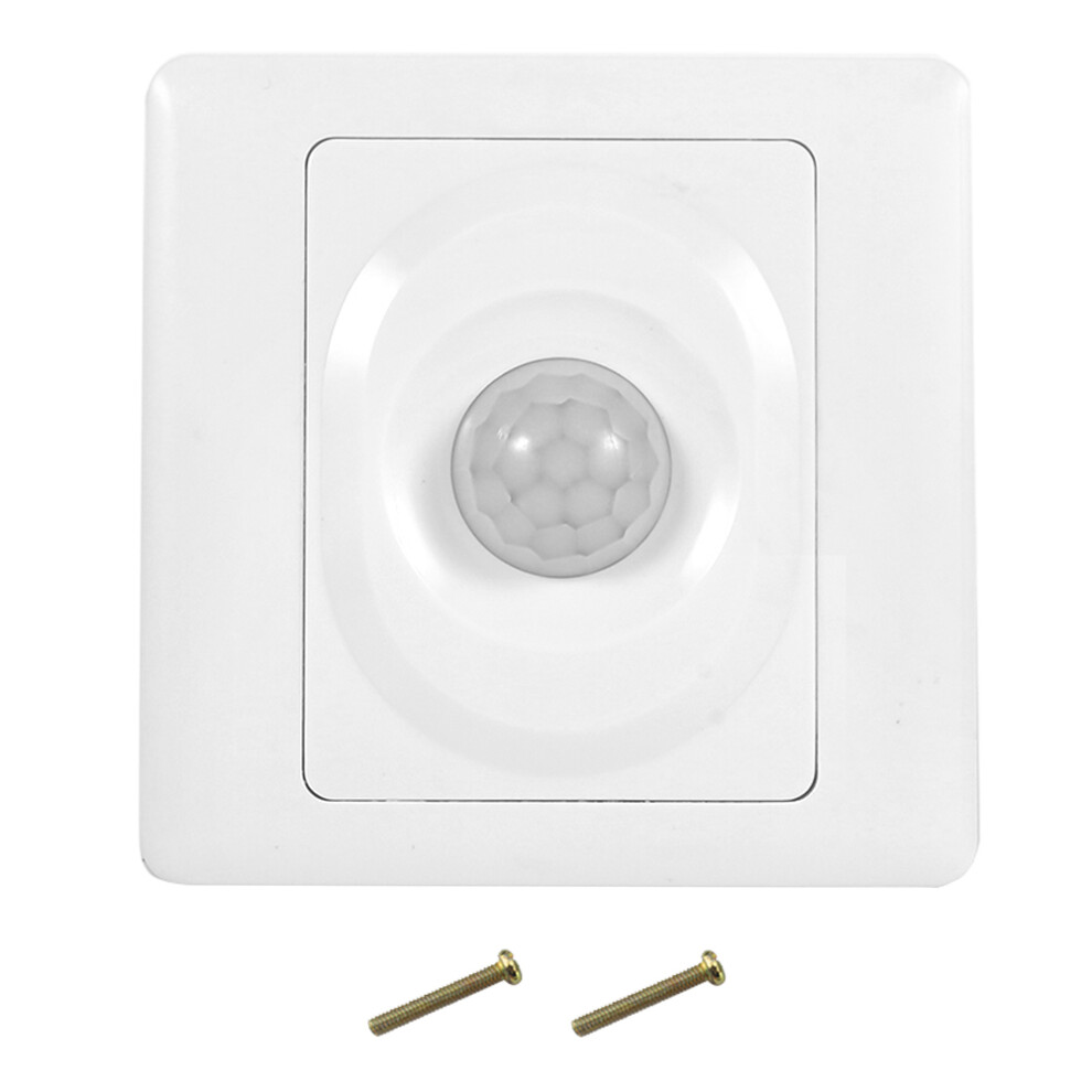 Adjustable Sensitivity Pir Motion Sensor Smart Switch Delay Time Control Fresnel Lens High Range Detection Auto On Off Energy Efficient 9191629755097