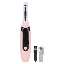 Electric Heated Lash Curler with LED Display, USB Rechargeable Smart Temperature Settings for Long Lasting Natural Curled Eyelashes - Ideal Beauty