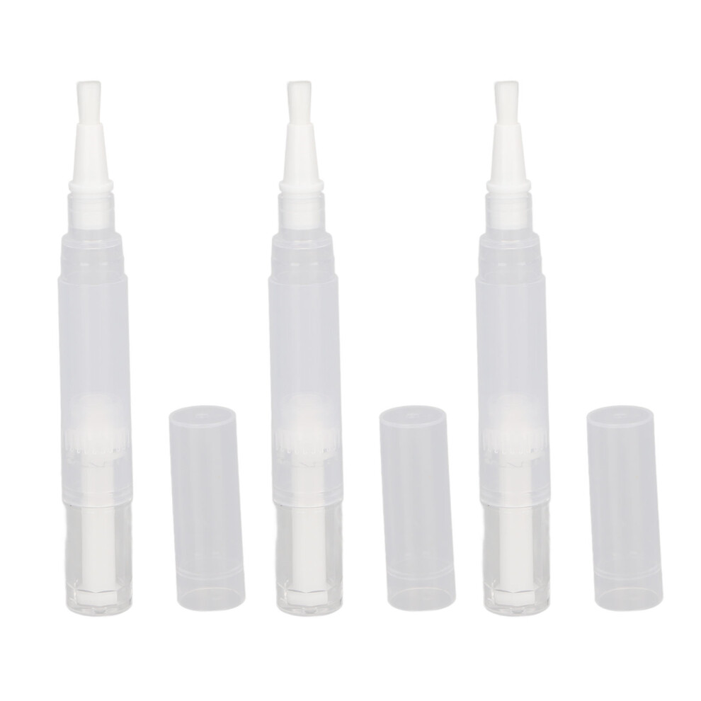 Transparent Twist Pens, Multifunction Cosmetic Twist Pen, Excellent Material, No Waste and Sanitary, 4.5ml, Comes in a Set of 3