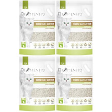 DIAMENTIQ Tofu Matcha Ultra clumping - plant-based litter - 4kg