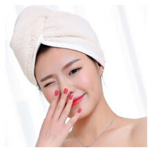 Hair Towel Wrap Quick Dry Microfiber Hair Turban with Button for Women Soft Lightweight