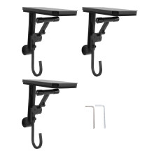 Fireplace Stocking Hooks Set of 8, Rustproof Heavy Duty Mantel Hooks for Wreaths and Holiday Decor