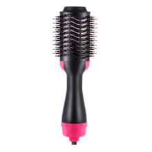 Blow Dryer Brush In One Hot Air Straightener Brush Ceramic Titanium Barrel Hair Styler Volumizer 4 In 1 Multi Function Negative Ion Smoothing Tool