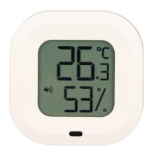 Guardião Digital do Clima, Termômetro sem fio para casa, tamanho mini e compacto com controle por aplicativo inteligente, adequado para diversos