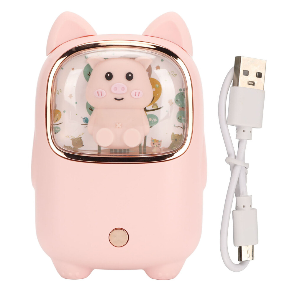 Soothing Warmth Electric Hand Warmer, Usb Rechargeable Cute Rabbit Design, Lightweight Portable For All Seasons (, Pocket Sized) Pink 9773935187078