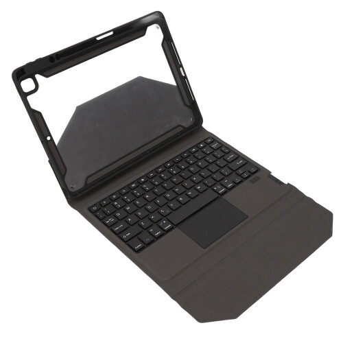 Θήκη πληκτρολογίου iPad με περιστροφή 360 μοιρών, οπίσθιο φωτισμό ουράνιου τόξου και 1