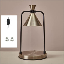 Candle Warmer Lamp with Adjustable Brightness, Iron Lantern Style Aromatherapy for Home Decoration