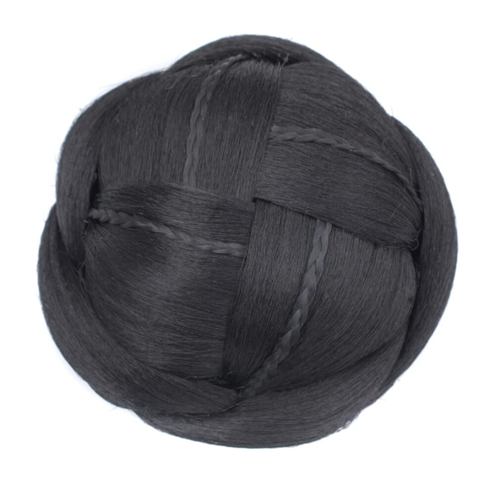Unisex Messy Bun Hairpiece Synthetic Curly Bun Extension For Women 27/613 Instant Volume Natural Look