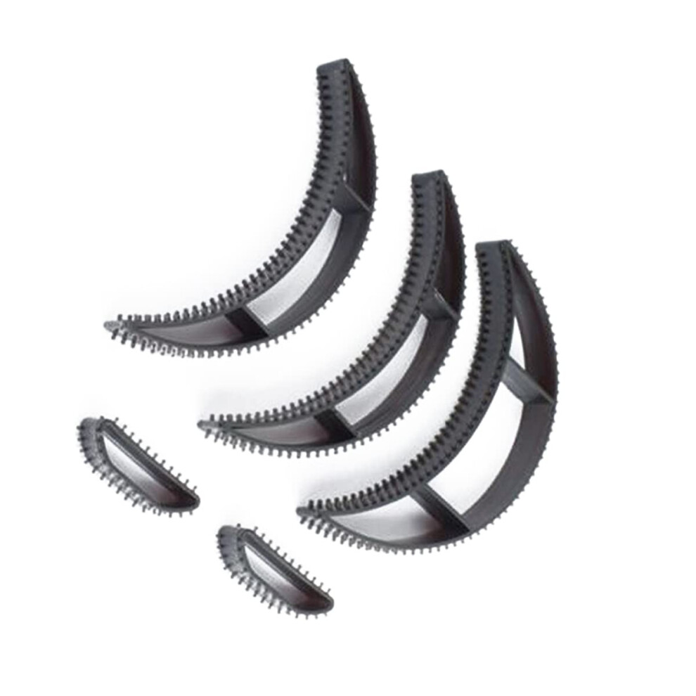 5pcs SelfGrip Hair Bumpit Set for Women, Instant Root Lift Plastic Hair Volumizing Inserts